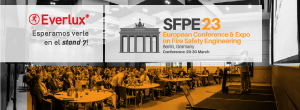 Sinalux es expositor en la SFPE European Conference & Expo on Fire Safety Engineering